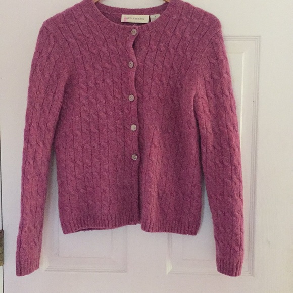 Appleseed's Sweaters - GUC Appleseed’s 100% wool cable knit cardigan